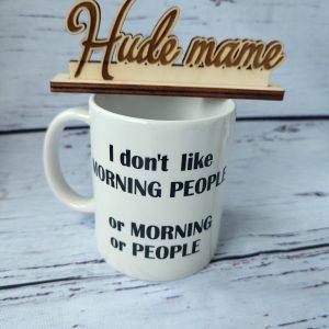 Skodelica - I dont like morning people