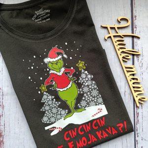 Majica - grinch (kava)