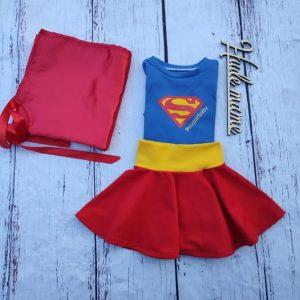 Pustni kostum supergirl