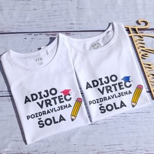 Majica otroška - adijo vrtec