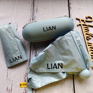 Mini zložljivi dežnik personaliziran